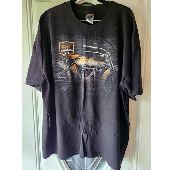 Harley Davidson 2XL Motorcycle Shirt Milwaukee Racine 2-side 2018 - Picture 1 of 6